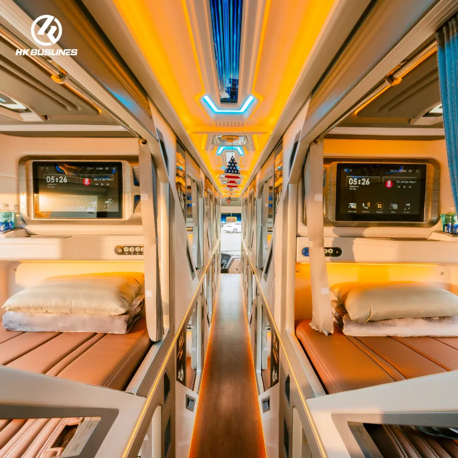 Khoang cabin giường nằm HK Buslines