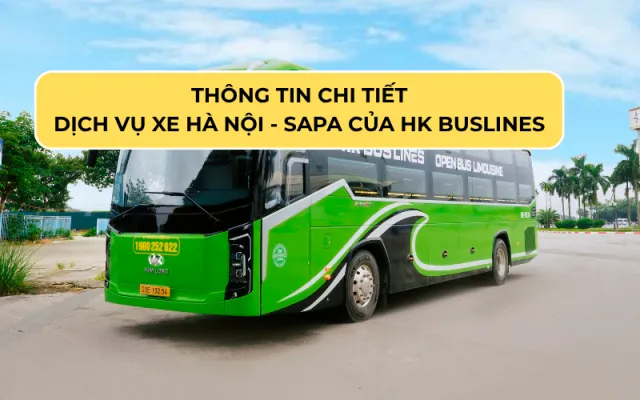 xe HK Buslines Hà Nội - Sapa